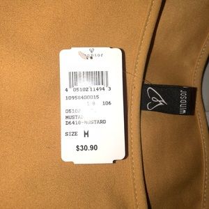 Mustard/Yellow dress from Windsor